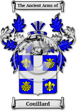Couillard Family Crest Download (jpg) Legacy Series - 150 DPI