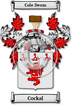 Cockal Family Crest Download (jpg) Legacy Series - 150 DPI