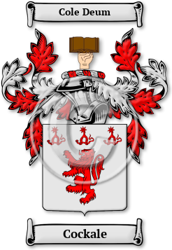Cockale Family Crest Download (jpg) Legacy Series - 150 DPI