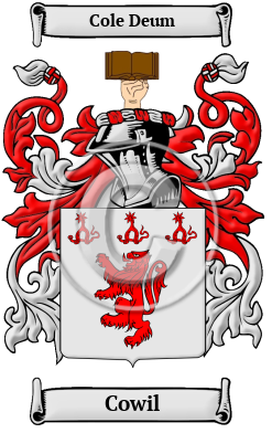 Cowil Family Crest/Coat of Arms