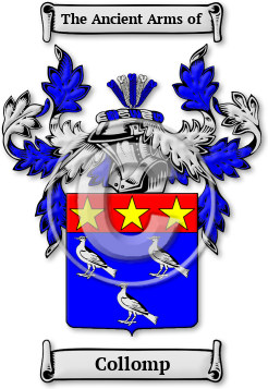 Collomp Family Crest Download (jpg) Legacy Series - 150 DPI