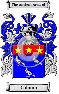 Colomb Family Crest Download (JPG) Heritage Series - 600 DPI
