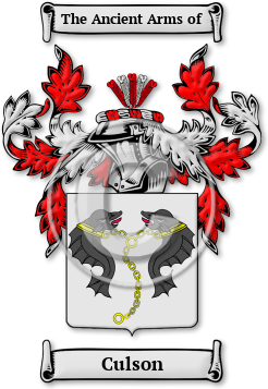 Culson Family Crest Download (jpg) Legacy Series - 150 DPI