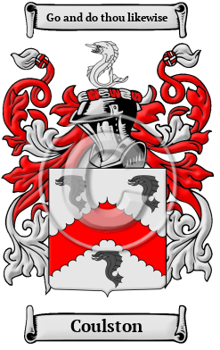 Coulston Family Crest/Coat of Arms