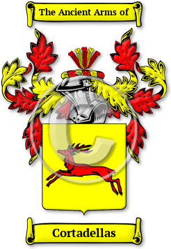 Cortadellas Family Crest Download (JPG) Legacy Series - 600 DPI