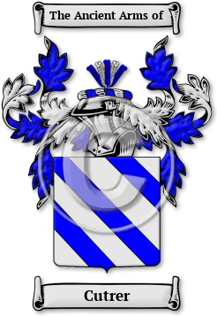 Cutrer Family Crest Download (JPG) Legacy Series - 600 DPI