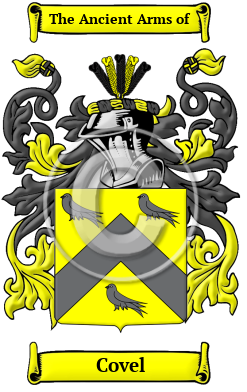 Covel Family Crest Download (JPG) Heritage Series - 600 DPI
