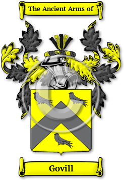 Govill Family Crest Download (jpg) Legacy Series - 150 DPI