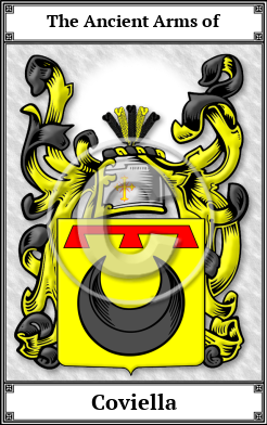 Coviella Family Crest Download (JPG)  Book Plated - 150 DPI