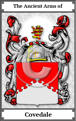 Covedale Family Crest Download (JPG)  Book Plated - 150 DPI