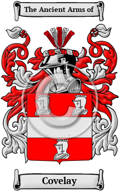 Covelay Family Crest Download (JPG) Heritage Series - 600 DPI