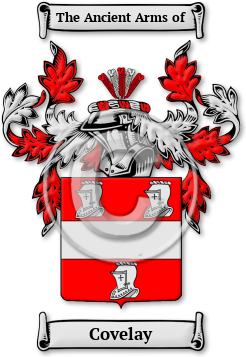 Covelay Family Crest Download (jpg) Legacy Series - 150 DPI