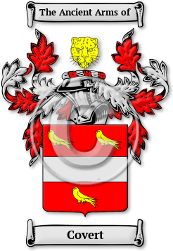 Covert Family Crest Download (jpg) Legacy Series - 150 DPI