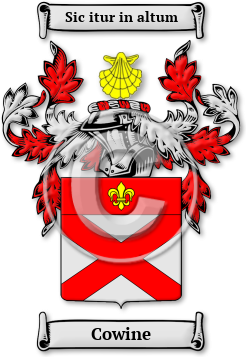 Cowine Family Crest Download (JPG) Legacy Series - 600 DPI