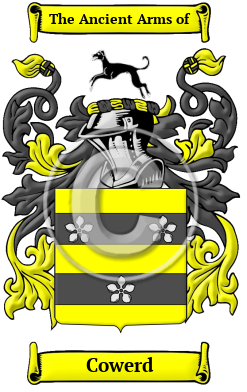 Cowerd Family Crest/Coat of Arms