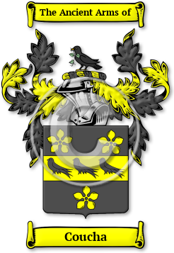 Coucha Family Crest Download (JPG) Legacy Series - 600 DPI