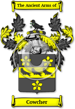 Cowcher Family Crest Download (JPG) Legacy Series - 600 DPI