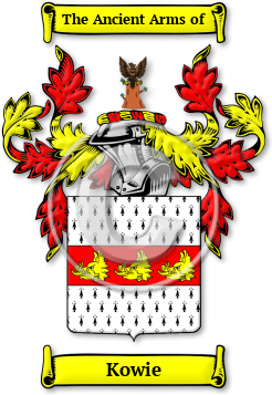 Kowie Family Crest Download (jpg) Legacy Series - 150 DPI