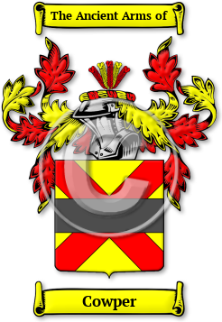 Cowper Family Crest Download (jpg) Legacy Series - 150 DPI