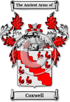 Coxwell Family Crest Download (jpg) Legacy Series - 150 DPI