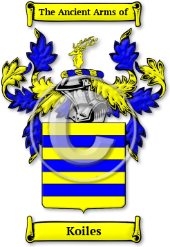 Koiles Family Crest Download (JPG) Legacy Series - 600 DPI
