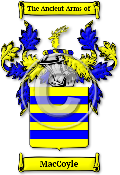 MacCoyle Family Crest Download (jpg) Legacy Series - 150 DPI