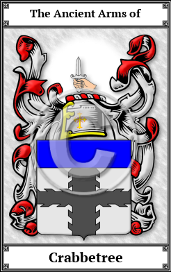Crabbetree Family Crest Download (JPG) Book Plated - 600 DPI