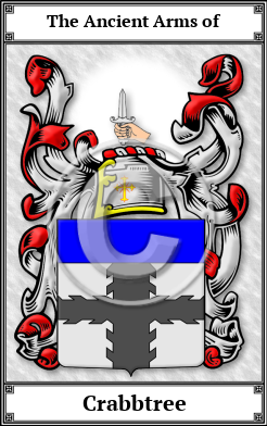 Crabbtree Family Crest Download (JPG)  Book Plated - 150 DPI