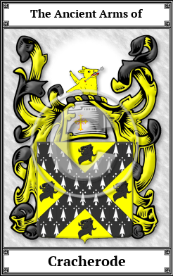 Cracherode Family Crest Download (JPG)  Book Plated - 150 DPI