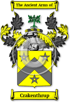 Crakenthrup Family Crest Download (JPG) Legacy Series - 600 DPI