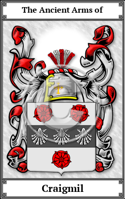 Craigmil Family Crest Download (JPG)  Book Plated - 150 DPI