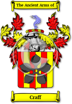 Craff Family Crest Download (jpg) Legacy Series - 150 DPI