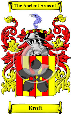 Kroft Family Crest Download (JPG) Heritage Series - 600 DPI