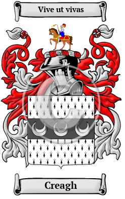 Creagh Family Crest/Coat of Arms
