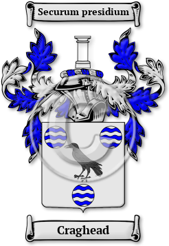 Craghead Family Crest Download (jpg) Legacy Series - 150 DPI