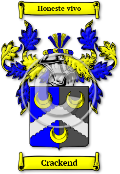 Crackend Family Crest Download (jpg) Legacy Series - 150 DPI