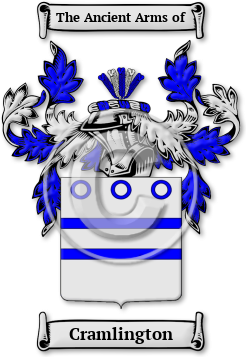 Cramlington Family Crest Download (jpg) Legacy Series - 150 DPI