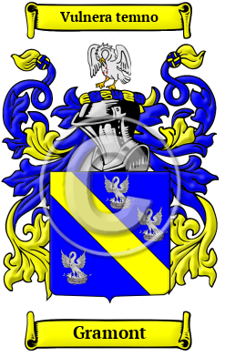 Gramont Family Crest Download (JPG) Heritage Series - 600 DPI