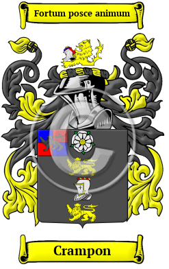 Crampon Family Crest Download (JPG) Heritage Series - 600 DPI