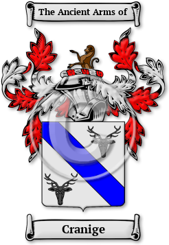 Cranige Family Crest Download (jpg) Legacy Series - 150 DPI