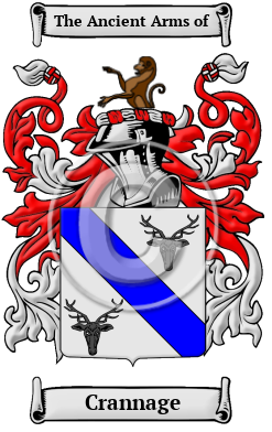 Crannage Family Crest Download (JPG) Heritage Series - 600 DPI
