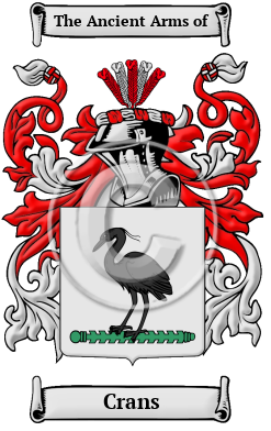 Crans Family Crest Download (JPG) Heritage Series - 300 DPI