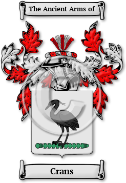 Crans Family Crest Download (jpg) Legacy Series - 150 DPI