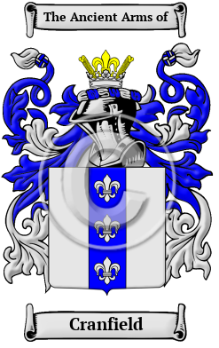 Cranfield Family Crest Download (JPG) Heritage Series - 600 DPI