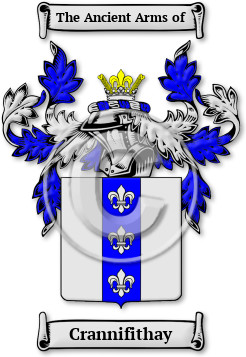 Crannifithay Family Crest Download (jpg) Legacy Series - 150 DPI