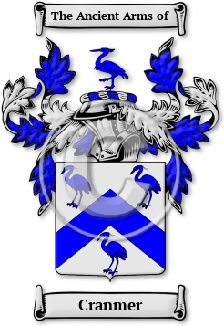 Cranmer Family Crest Download (JPG) Legacy Series - 600 DPI