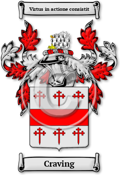 Craving Family Crest Download (jpg) Legacy Series - 150 DPI