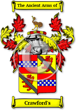 Crawford's Family Crest Download (JPG) Legacy Series - 600 DPI