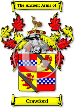 Crawford Family Crest Download (jpg) Legacy Series - 150 DPI