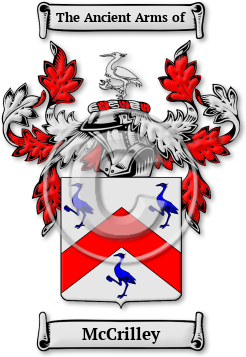 McCrilley Family Crest Download (jpg) Legacy Series - 150 DPI
